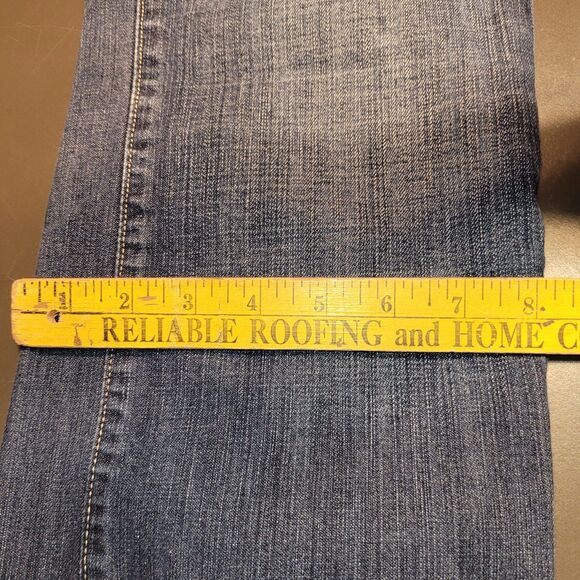 Polo Ralph Lauren Halle Jean Womens Size 2 Dark Wash Denim Cropped Jeans Y2K VGC - Picture 9 of 9